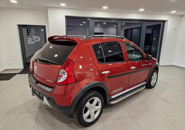 Dacia Sandero Stepway cena 24900 przebieg: 126000, rok produkcji 2010 z Lubniewice małe 211